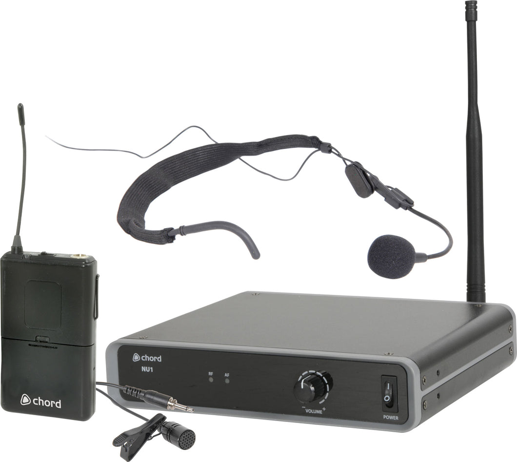 Chord NU1 Neckband/Lavalier UHF System 863.1MHz