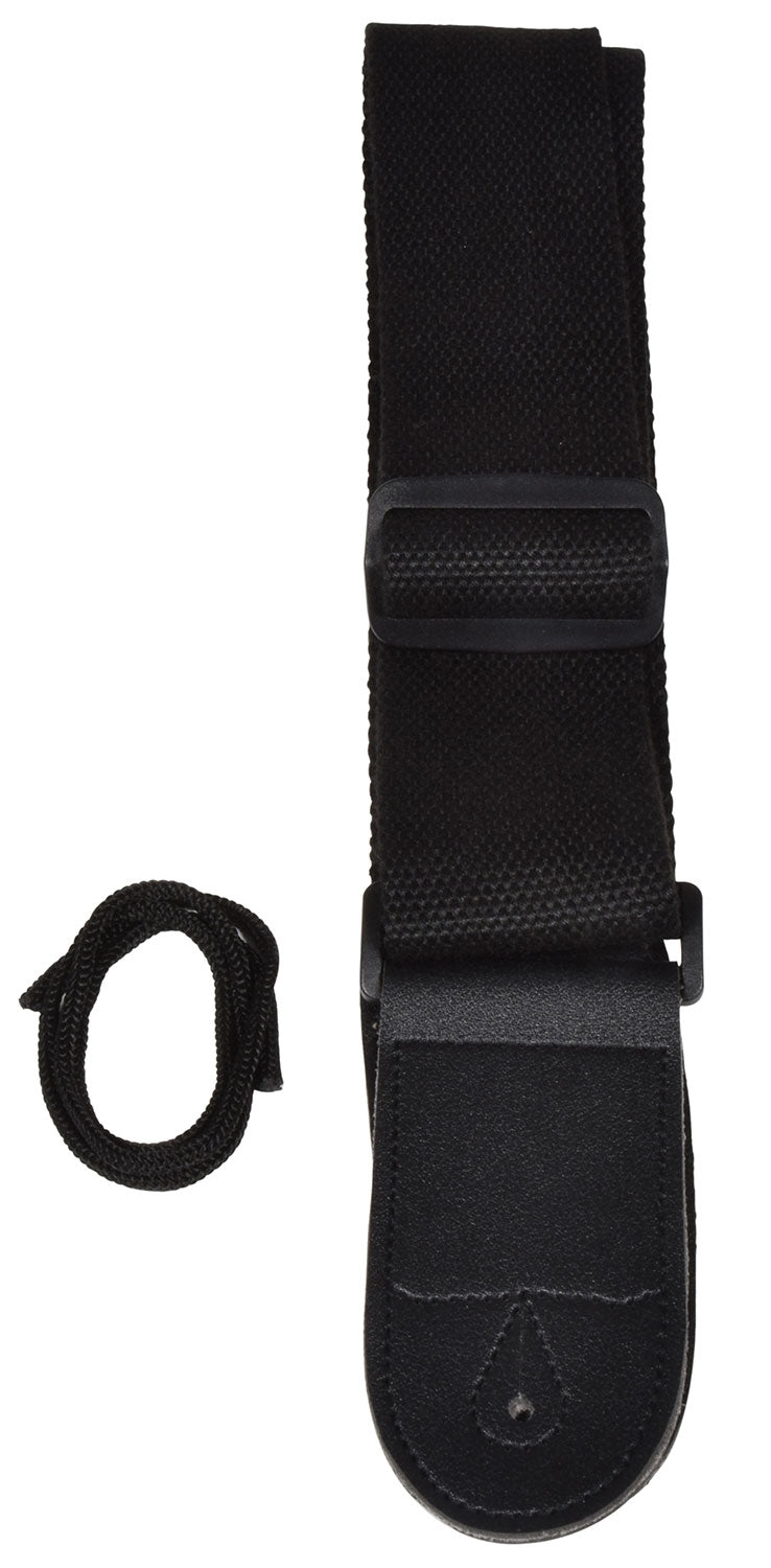 Chord Guitar Strap Coarse Weave Black