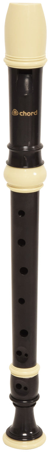 Chord Descant Baroque recorder - black & cream