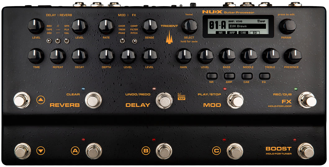 Nux Trident Amp Simulator & Multi-FX Pedal