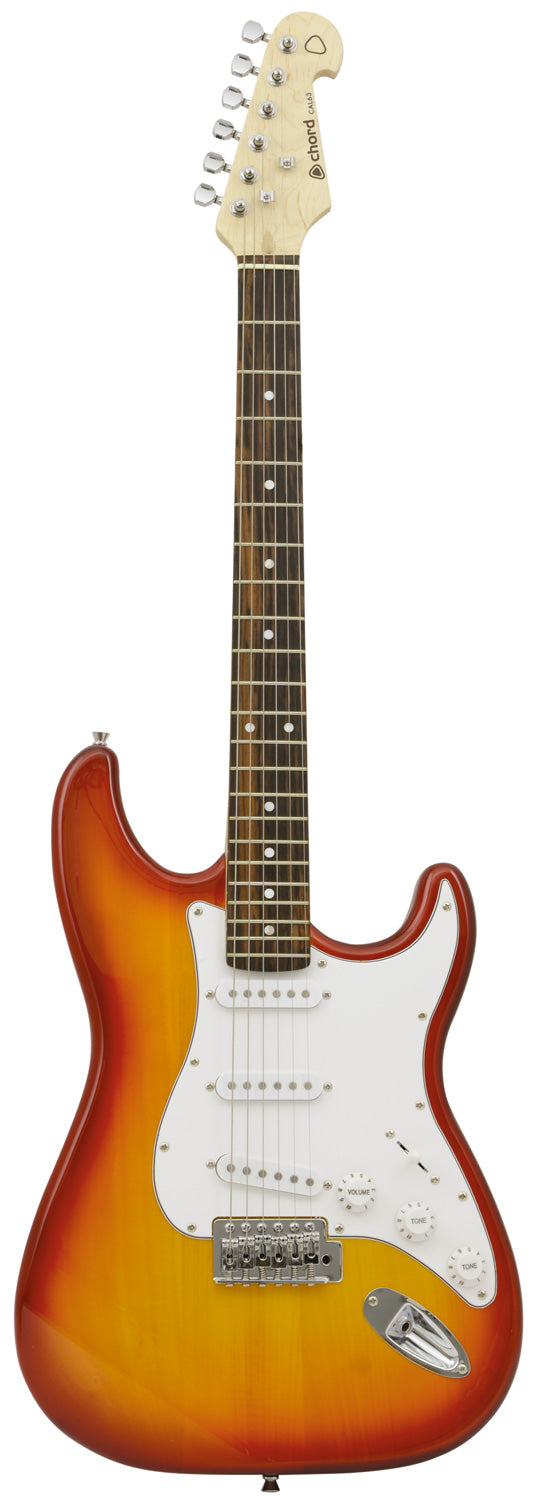 Chord CAL63 Guitar Cherryburst