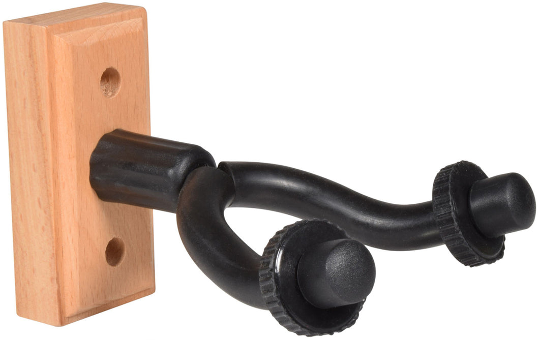 Chord Wall Mount Guitar Hanger with Wooden Base