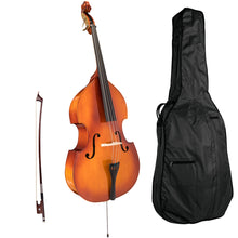 Load image into Gallery viewer, Antoni ‘Debut’ Double Bass Outfit ~ 3/4 Size
