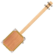 Load image into Gallery viewer, Lace Cigar Box Electric Guitar ~ 4 String ~ Secret Society
