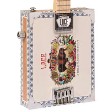 Load image into Gallery viewer, Lace Cigar Box Electric Guitar ~ 4 String ~ Buffalo Bill
