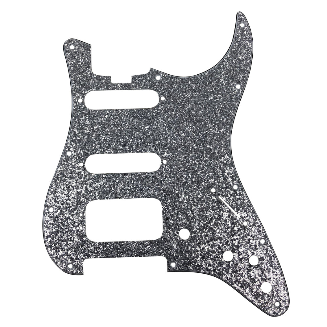 D'Andrea Scratchplate ~ HSS-Style ~ Silver Sparkle