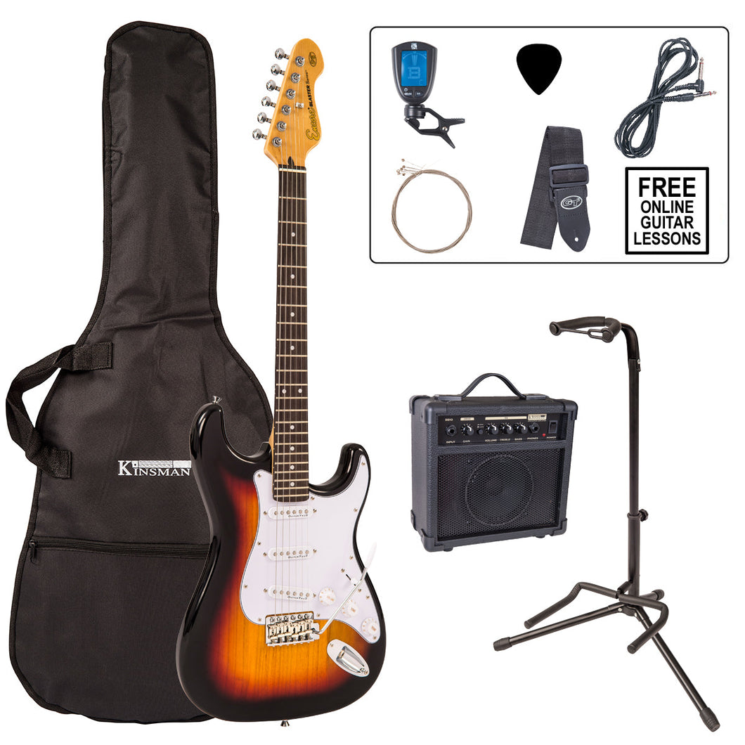 Encore E6 Electric Guitar Pack ~ Sunburst