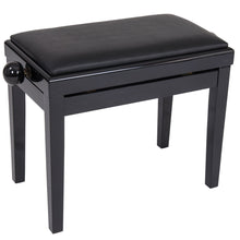 Load image into Gallery viewer, Kinsman Adjustable Piano Bench ~ Satin Black
