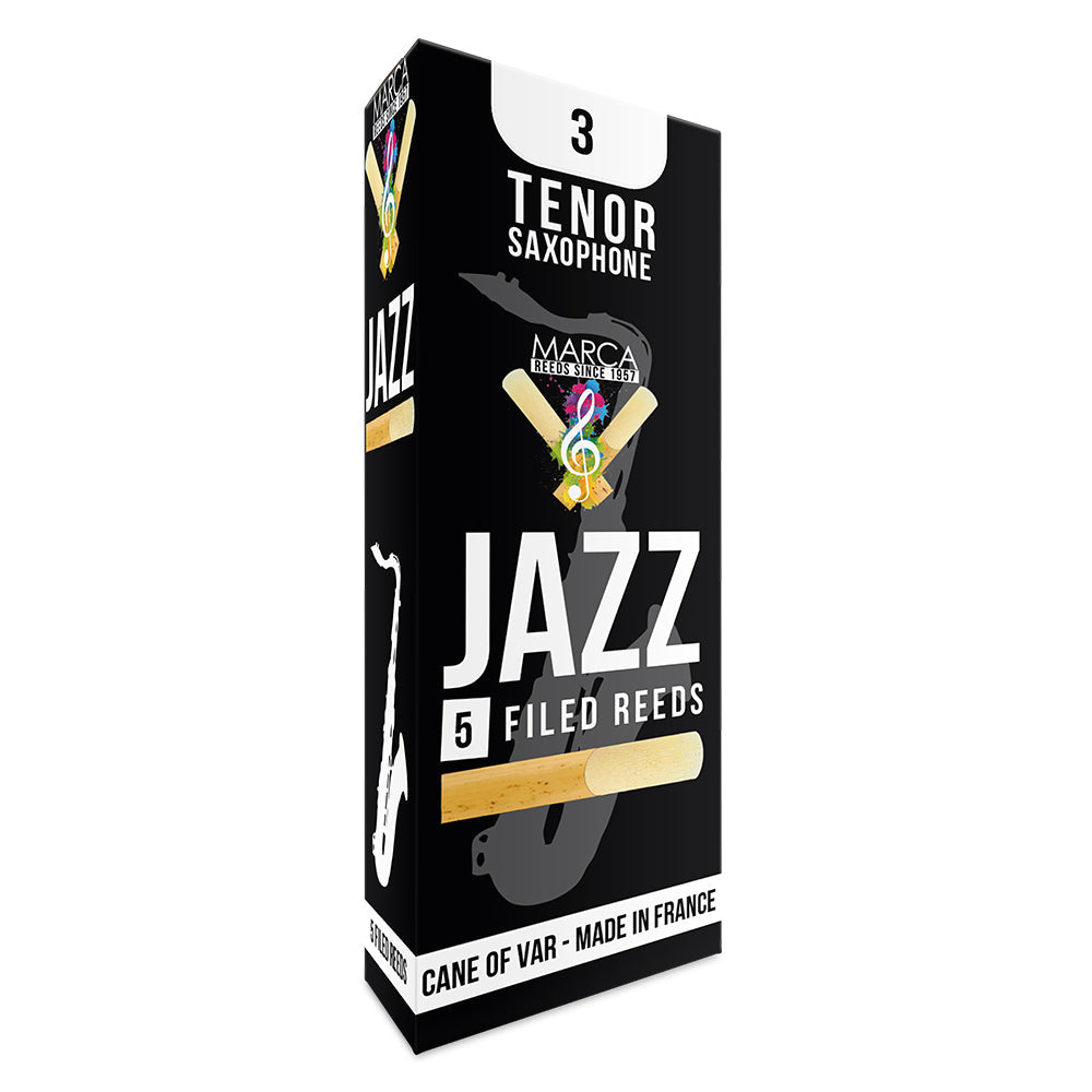 Marca Jazz Filed Reeds ~ 5 Pack ~ Tenor Sax ~ 3