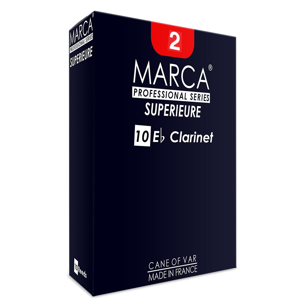 Marca Superieure Reeds ~ 10 Pack ~ Eb Clarinet ~ 2