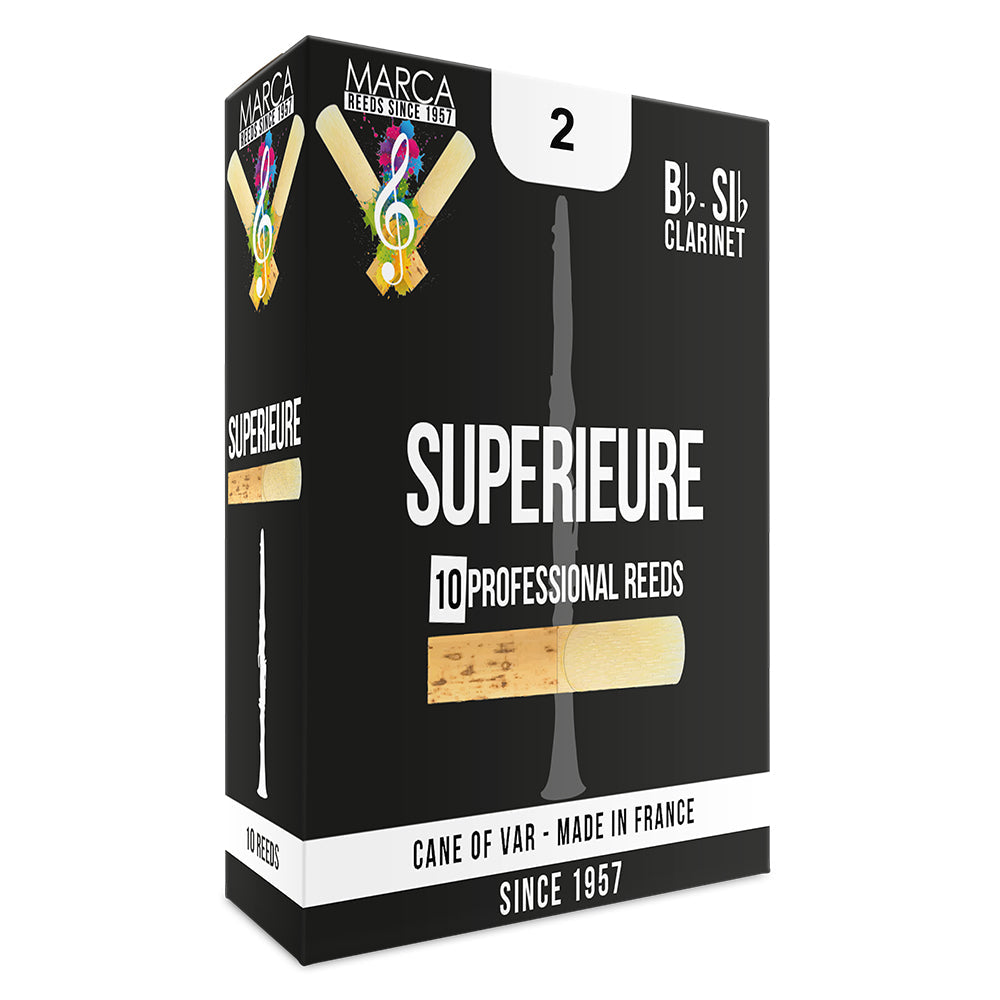 Marca Superieure Reeds ~ 10 Pack ~ German Clarinet ~ 2