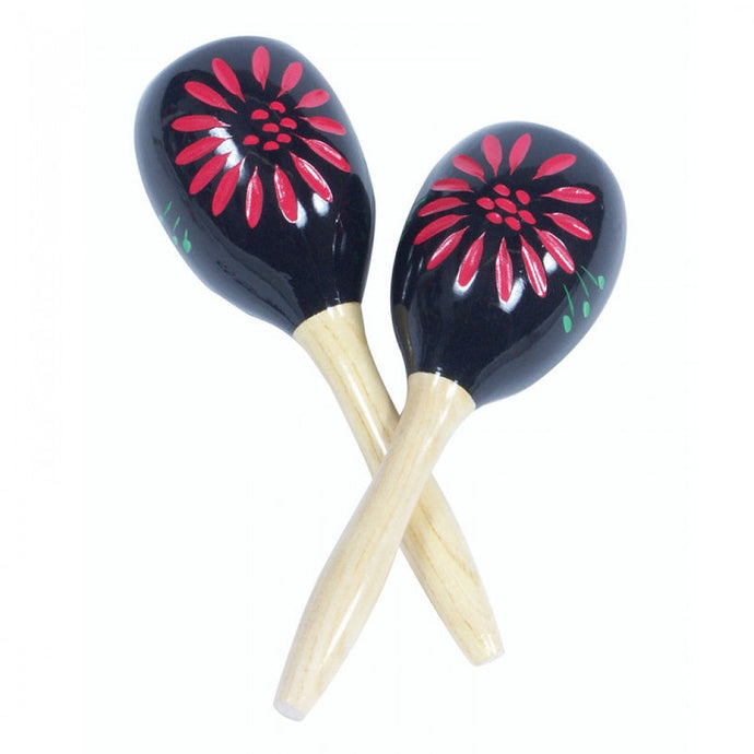 PP World Painted Wood Maracas ~ Pair