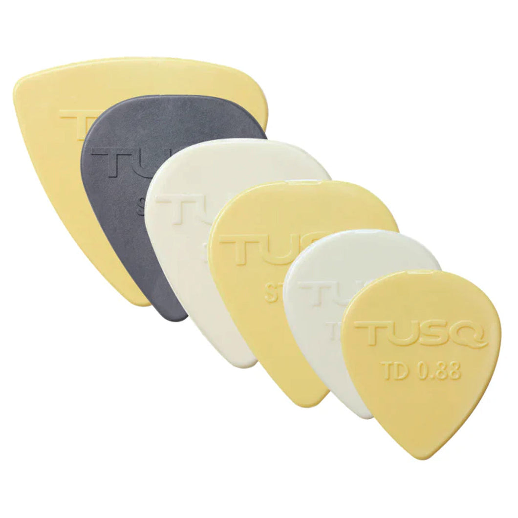 GraphTech TUSQ Assorted Standard Picks ~ Mixed Pack of 6