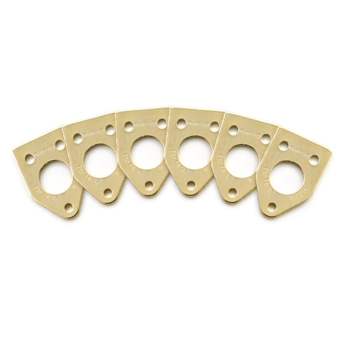 GraphTech Ratio Plate For 90 Degree Screw Hole Gold