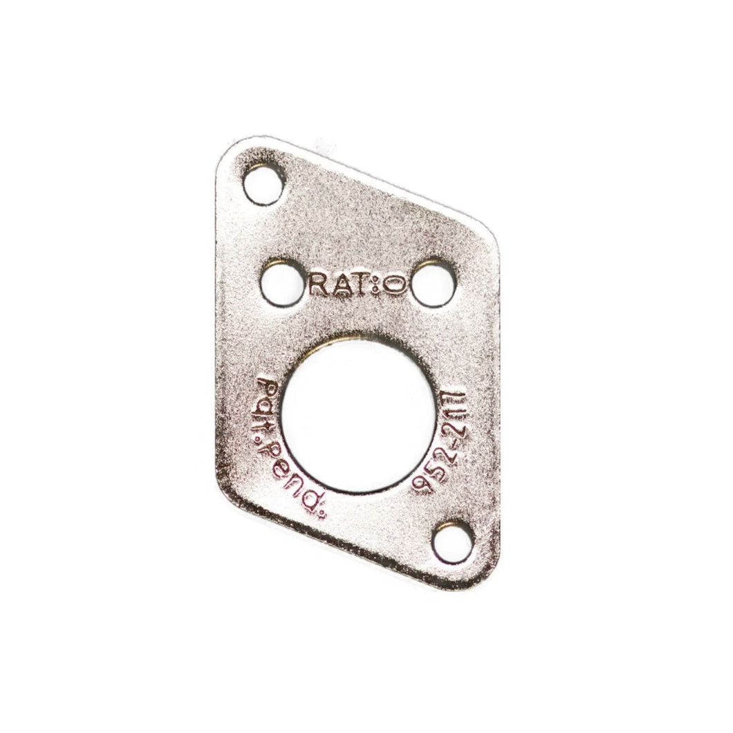 GraphTech Ratio Plate For F-Style Screw Hole ~ Nickel (1pc)