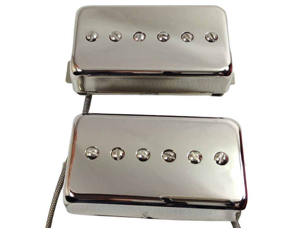 Desert Dew humbucker sized P90s solderless connector setup