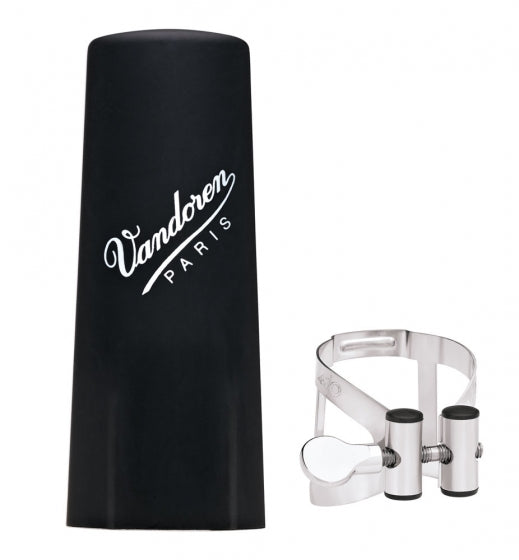 Vandoren Ligature & Cap Clarinet Eb Pewter M/O+Plastic