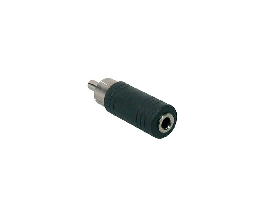 Adaptor, 3,5mm jack female mono, RCA male