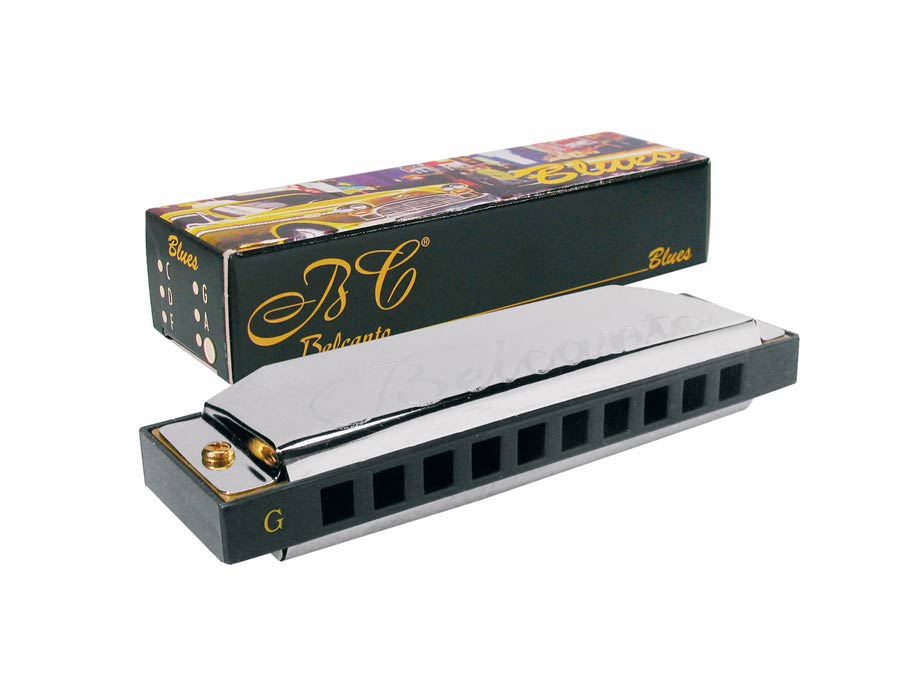 blues harp, 20 reeds, ABS, G