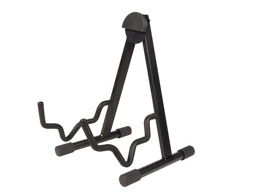 Semi-foldable stand, A-model, metal, black, universal guitar