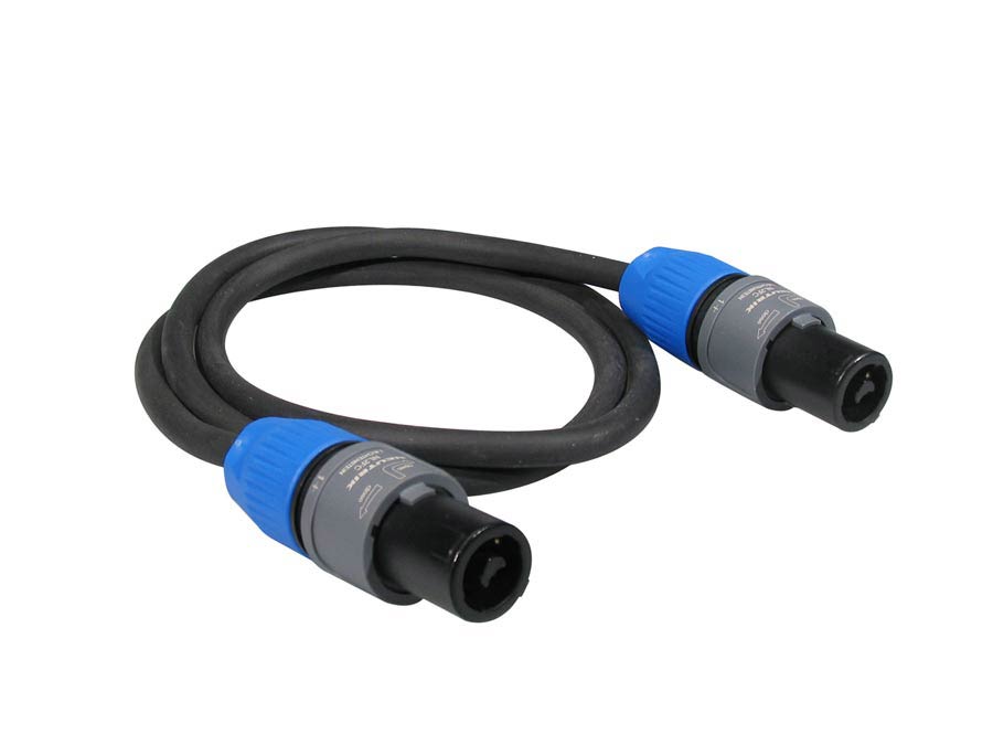 N-Series Speaker cable, speakon-speakon 2 x 1,5mm, Neutrik connectors, 2 meter