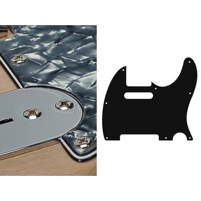 Boston Pickguard, pearl black, teaser 4 ply