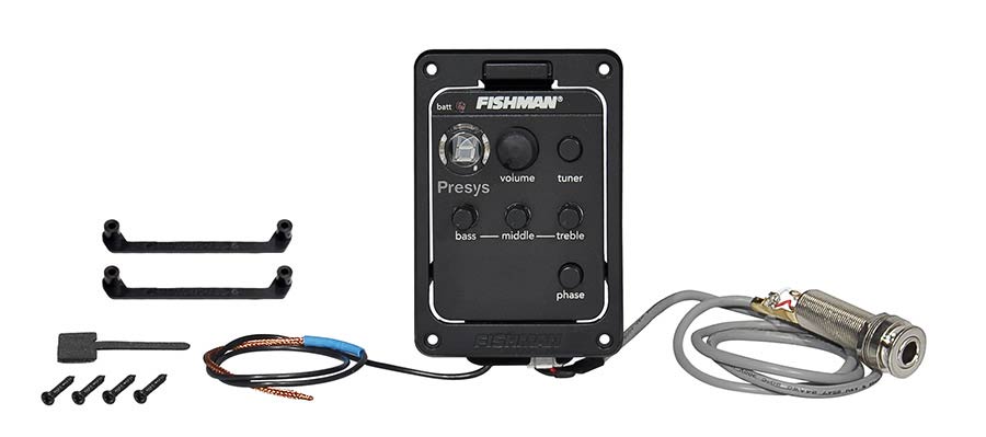 Replacement part Fishman Presys preamp with pickup and endpin jack