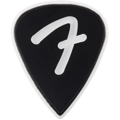 Fender 351 F Grip Black Pick X 3