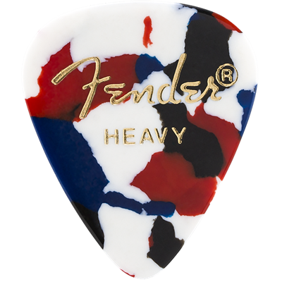 Fender 351 Classic Heavy Confetti Pick X 12