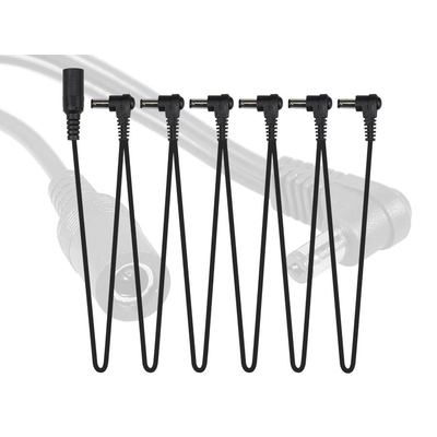 Boston power distribution cable, 6 female, 1 male