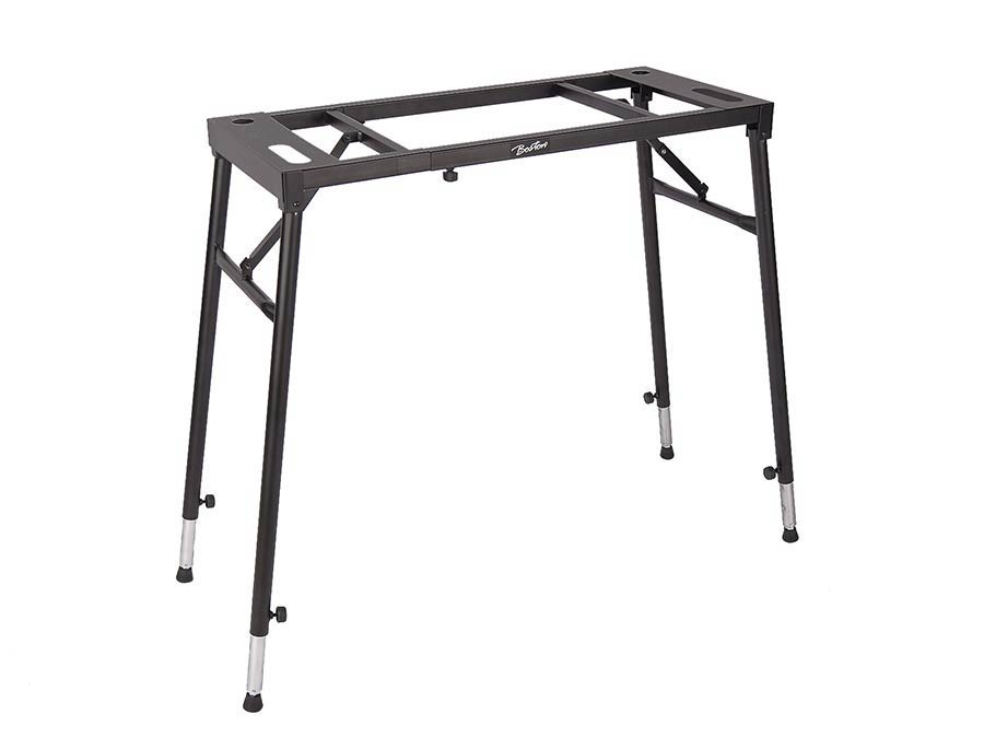 Keyboard/piano/organ stand, heavy duty table model, height 550-900mm, width 720-1120mm