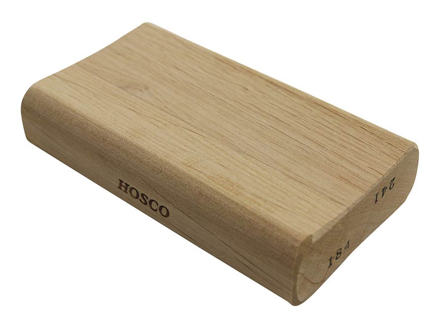 Hosco Japan radius double function sanding block for shaping fingerboard