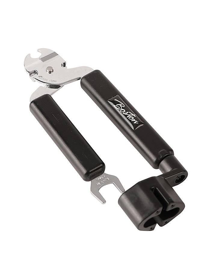 Boston string winder with dual string clipper