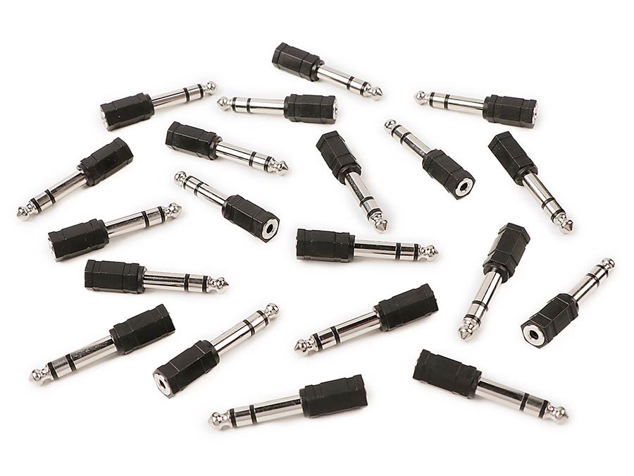 Boston adaptor, 3,5mm jack female stereo, 20 pcs bulk pack