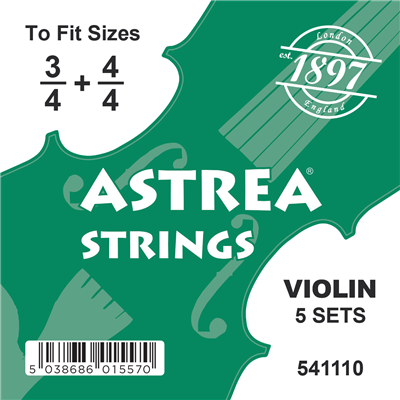 Astrea Violin 3/4-4/4 Five Sets