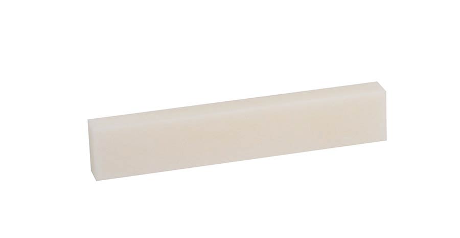 Top nut, bone, 53x10x5mm.