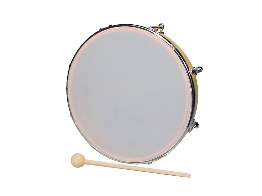 Hand drum, plastic drum head, 10