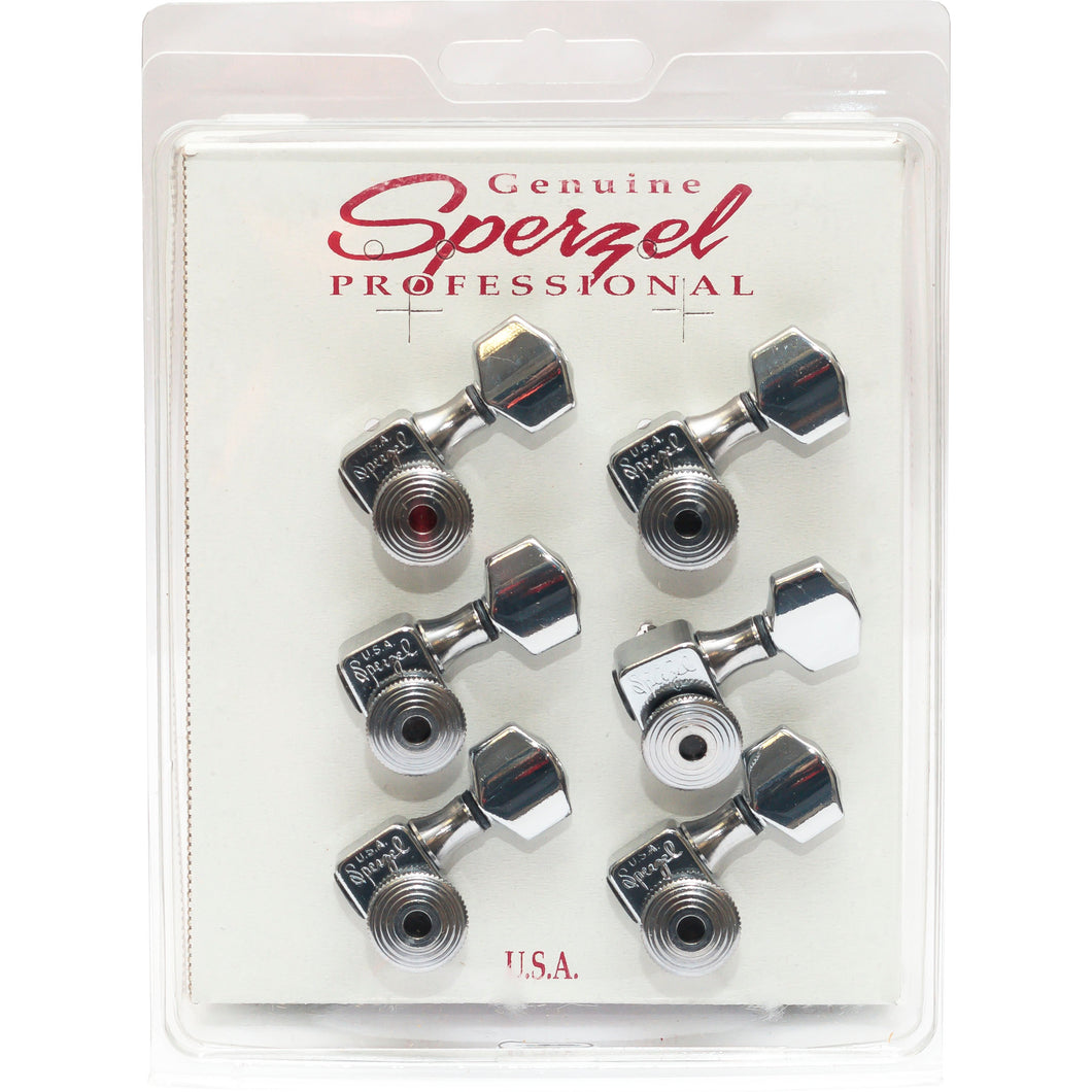 Sperzel Trim Lok Machineheads (6 Inline) - Chrome