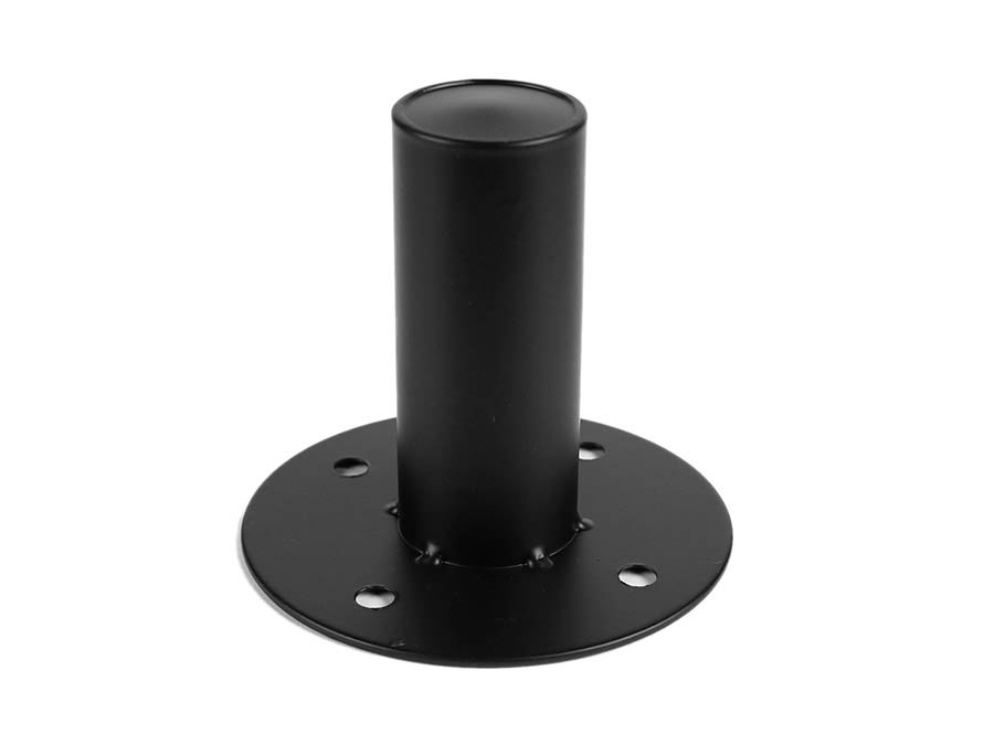 Speaker flange, steel, inside diameter 35mm depth 97 mm