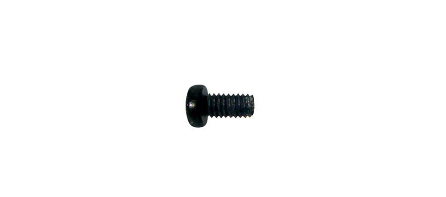 Switch bolt, 3,0x 5mm, 12pcs, dome head, metric M3, black