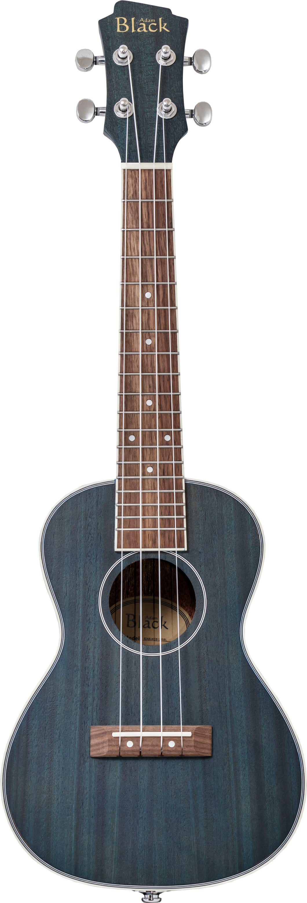 Adam Black Concert Ukulele Trans Blue