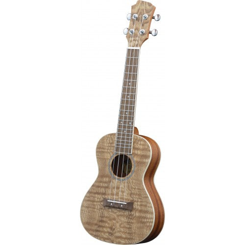 Adam Black Concert Ukulele Quilted Ash