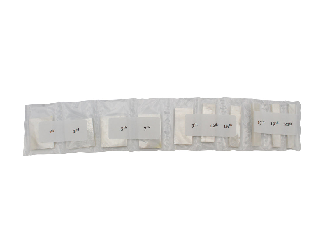 Mother of Pearl Block Inlays