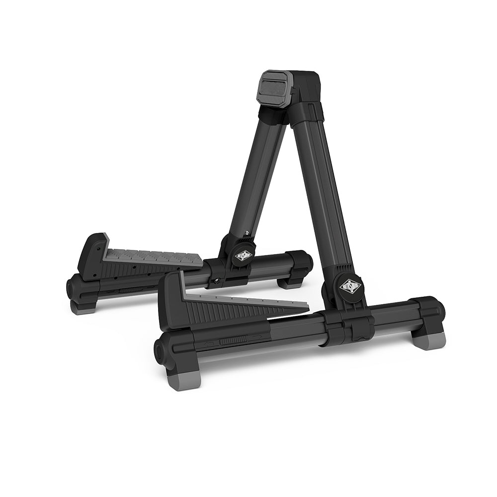 Black guitar stand