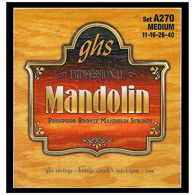 Ghs Phosphor Mandolin Medium 11-40 Set