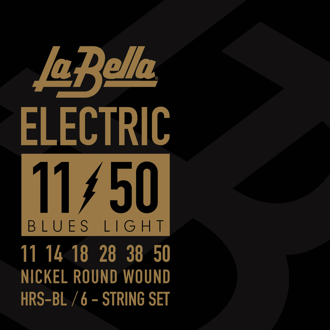 La Bella HRS-BL Blues Light 11 14 18 28w 38 50