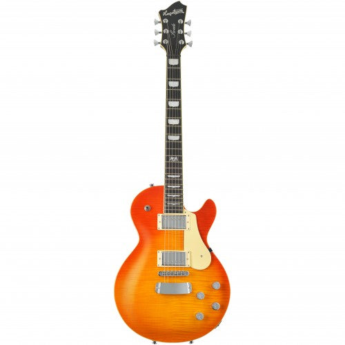 Hagstrom Swede Mkiii Mandarin Burst With Hard Case