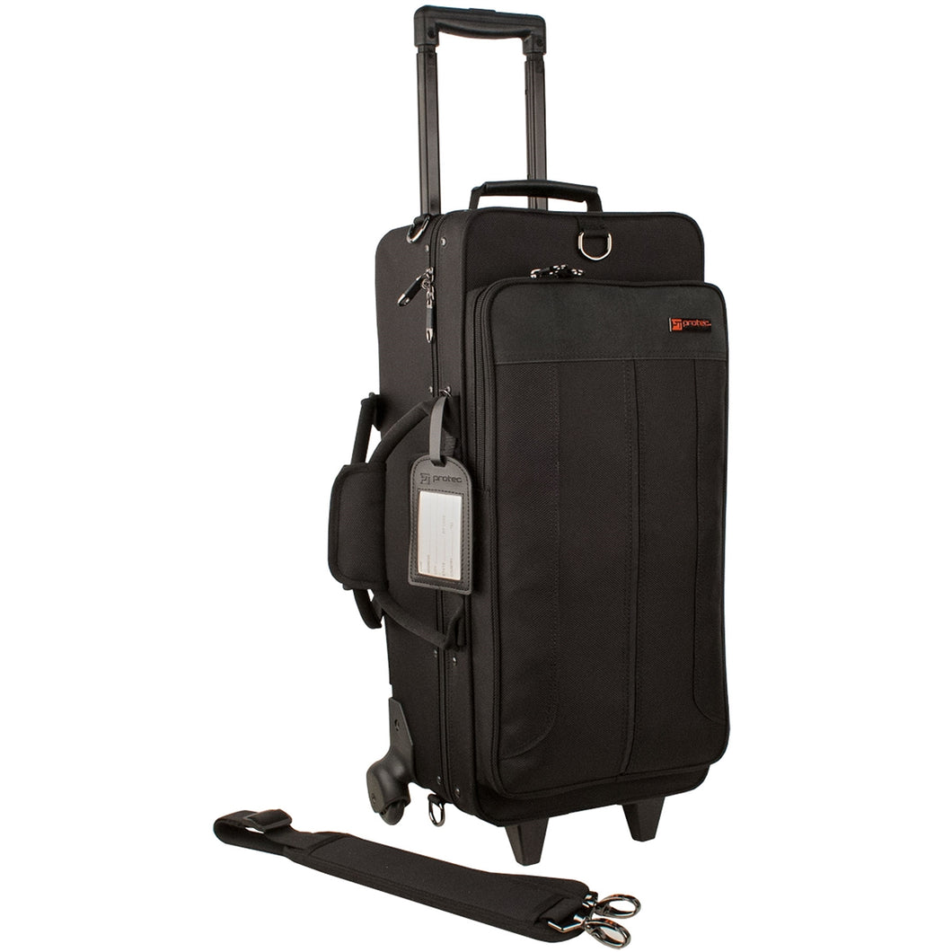 Protec Double Horn IPAC Case with Wheels (IP301DWL)