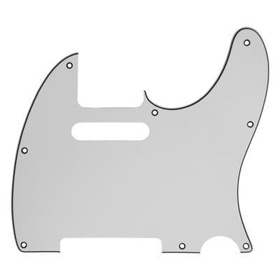 Telecaster 3 Ply Pickguard White