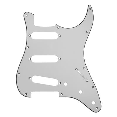 Sc Sss 3 Ply Pickguard White